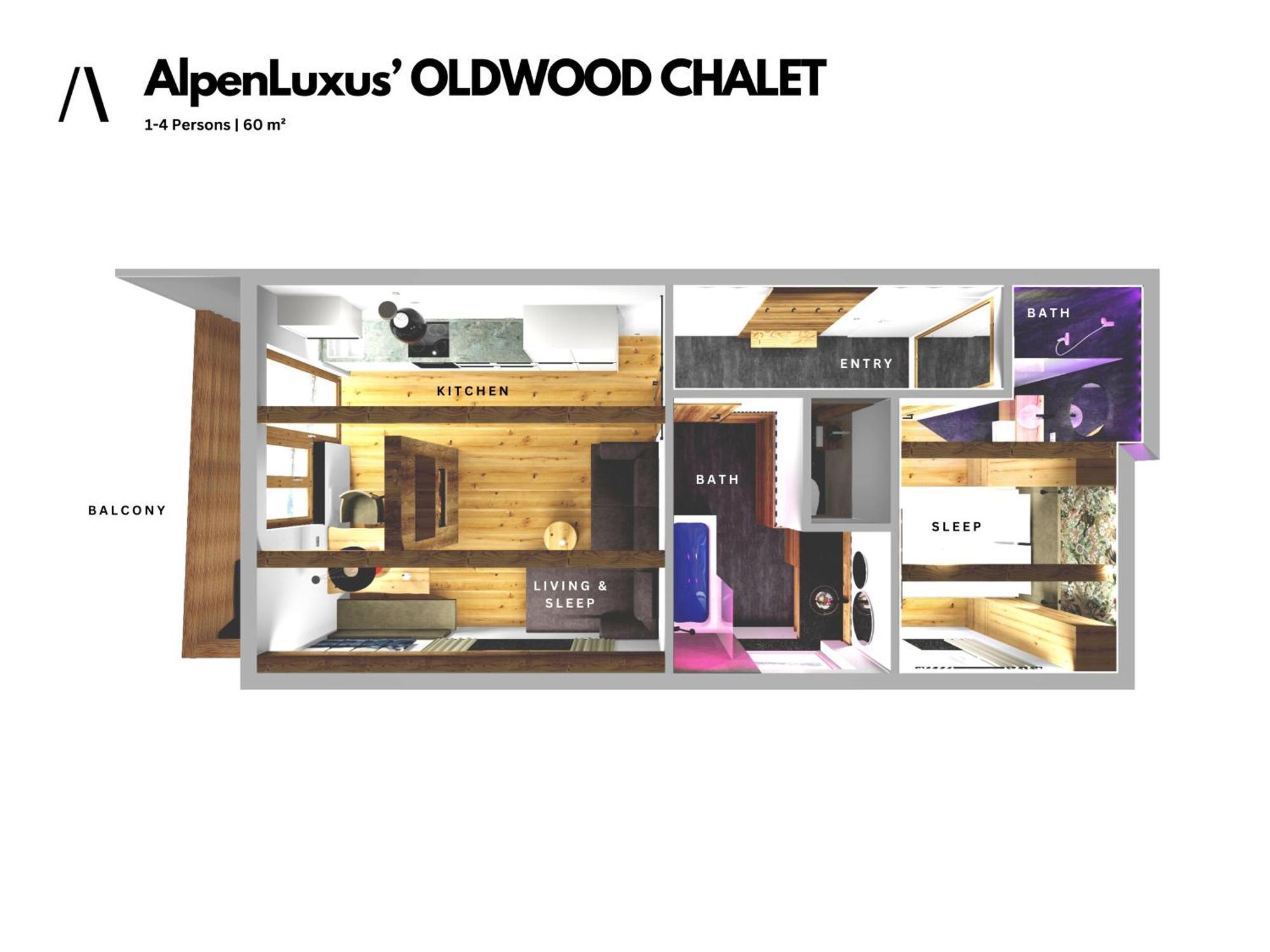 Alpenluxus Presents Oldwood Chalet - Balcony & Car Park Fügen Exterior foto